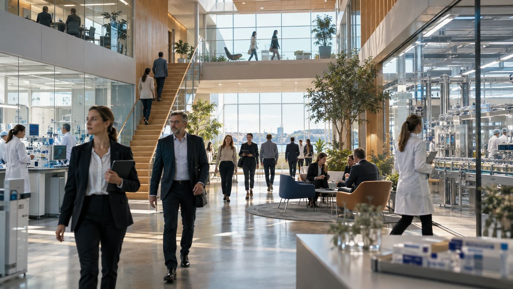 Современный фармацевтический кампус Novo Nordisk в период корпоративной перестройки и усиления конкуренции на рынке терапии ожирения