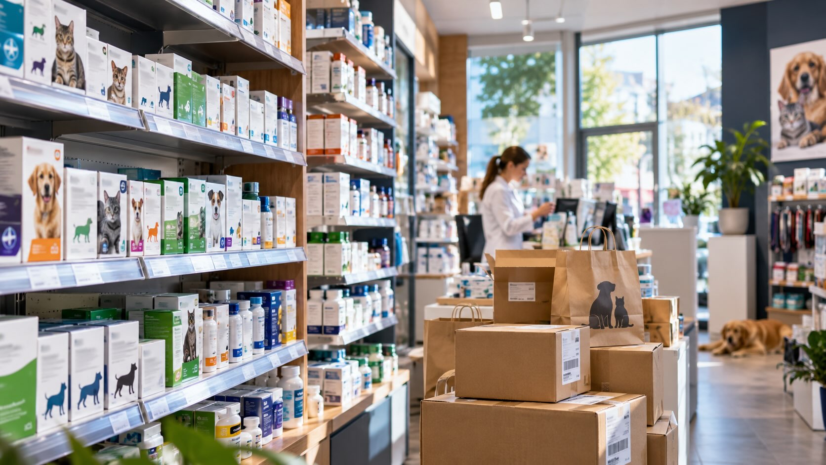 Ветеринарная аптека с ассортиментом ветпрепаратов и заказами для e-commerce на фоне роста российского ветеринарного рынка